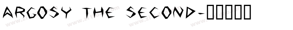 Argosy the Second字体转换